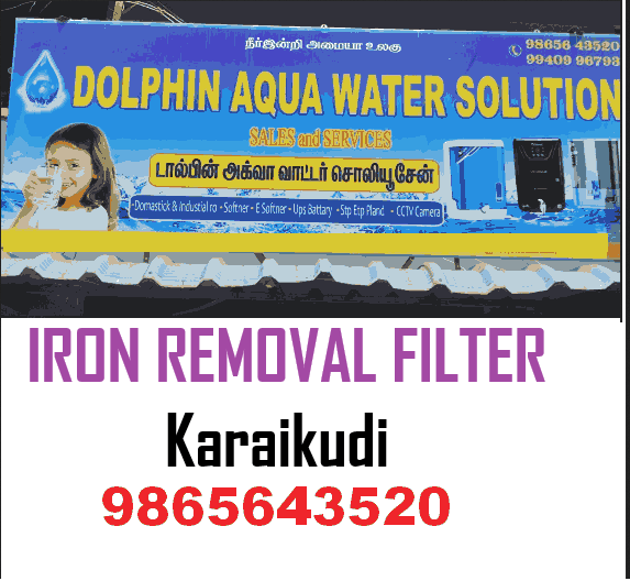 Dolphin Aqua iron removal filter for home in karaikudi